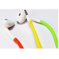 OkaeYa Designer Series 3.5mm Universal In-Ear Headphones With Mic And Volume Control (Blue, Green & Pink Combination)